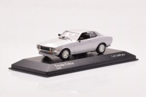 Toyota Celica A20 Srebrny Minichamps 1:43 400166420 Metal — zdjęcie 2 z 4