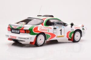 Toyota Celica Turbo 4WD ST185 #1 J. Kankkunen / J. Piironen Safari Rally 1993 IXO 1:18 18RMC150A Metal — zdjęcie 2 z 6