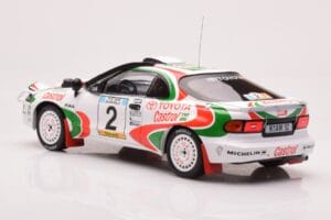 Toyota Celica Turbo 4WD ST185 #2 M. Alén / I. Kivimäki Safari Rally 1993 IXO 1:18 18RMC150B Metal — zdjęcie 5 z 6