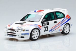Toyota Corolla WRC #33 S. Loeb / D. Elena Rally Tour de Corse 2000 Otto 1:18 OT996 Żywica