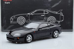 Toyota Supra A80 Czarny LCD 1:18 LCD18020-BL Metal — zdjęcie 7 z 7