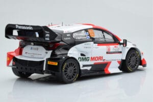 Toyota GR Yaris Rally1 #69 K. Rovanpera / J. Halttunen Rally Croatia 2022 IXO 1:18 18RMC151A Metal — zdjęcie 2 z 6