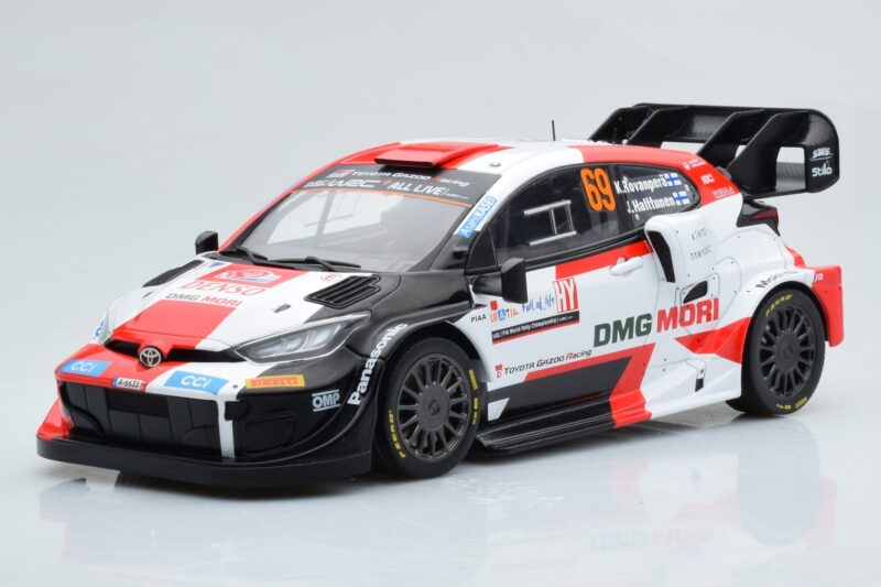 Toyota GR Yaris Rally1 #69 K. Rovanpera / J. Halttunen Rally Croatia 2022 IXO 1:18 18RMC151A Metal