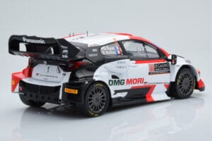 Toyota GR Yaris Rally1 #1 S. Ogier / B. Veillas Rally Monte Carlo 2022 IXO 1:18 18RMC151B Metal — zdjęcie 2 z 6