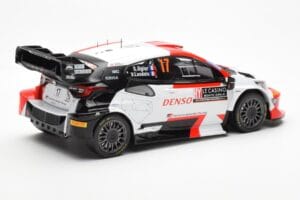 Toyota GR Yaris Rally1 #17 S. Ogier / B. Veillas Rally Monte Carlo 2023 IXO 1:18 18RMC152A Metal — zdjęcie 2 z 6