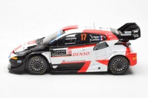 Toyota GR Yaris Rally1 #17 S. Ogier / B. Veillas Rally Monte Carlo 2023 IXO 1:18 18RMC152A Metal — zdjęcie 3 z 6