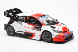 Toyota GR Yaris Rally1 #17 S. Ogier / B. Veillas Rally Monte Carlo 2023 IXO 1:18 18RMC152A Metal — zdjęcie 4 z 6