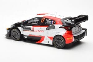 Toyota GR Yaris Rally1 #17 S. Ogier / B. Veillas Rally Monte Carlo 2023 IXO 1:18 18RMC152A Metal — zdjęcie 5 z 6