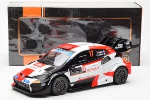 Toyota GR Yaris Rally1 #17 S. Ogier / B. Veillas Rally Monte Carlo 2023 IXO 1:18 18RMC152A Metal — zdjęcie 6 z 6