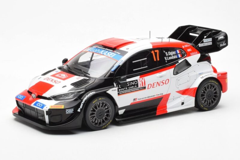 Toyota GR Yaris Rally1 #17 S. Ogier / B. Veillas Rally Monte Carlo 2023 IXO 1:18 18RMC152A Metal
