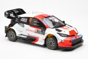 Toyota GR Yaris Rally1 #17 S. Ogier / V. Landais Safari Rally Kenya 2023 IXO 1:18 18RMC173A Metal — zdjęcie 4 z 6