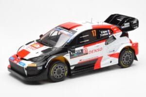 Toyota GR Yaris Rally1 #17 S. Ogier / V. Landais Safari Rally Kenya 2023 IXO 1:18 18RMC173A Metal