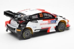 Toyota GR Yaris Rally1 #33 E. Evans / S. Martin Rally Finland 2023 IXO 1:18 18RMC174A Metal — zdjęcie 2 z 6