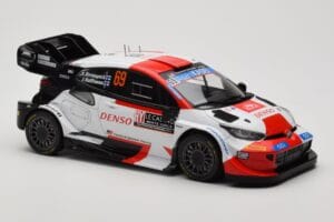 Toyota GR Yaris Rally1 #69 K. Rovanpera / J. Halttunen Rally Monte Carlo World Champion 2023 IXO 1:18 18RMC152B Metal — zdjęcie 4 z 6
