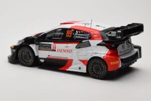 Toyota GR Yaris Rally1 #69 K. Rovanpera / J. Halttunen Rally Monte Carlo World Champion 2023 IXO 1:18 18RMC152B Metal — zdjęcie 5 z 6