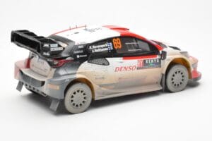 Toyota GR Yaris Rally1 #69 K. Rovanpera / J. Halttunen Safari Rally Kenya 2023 Dirty Version IXO 1:18 18RMC173B Metal — zdjęcie 2 z 6