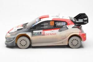 Toyota GR Yaris Rally1 #69 K. Rovanpera / J. Halttunen Safari Rally Kenya 2023 Dirty Version IXO 1:18 18RMC173B Metal — zdjęcie 3 z 6
