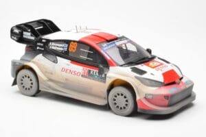 Toyota GR Yaris Rally1 #69 K. Rovanpera / J. Halttunen Safari Rally Kenya 2023 Dirty Version IXO 1:18 18RMC173B Metal — zdjęcie 4 z 6