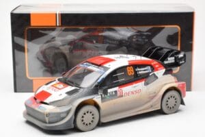 Toyota GR Yaris Rally1 #69 K. Rovanpera / J. Halttunen Safari Rally Kenya 2023 Dirty Version IXO 1:18 18RMC173B Metal — zdjęcie 6 z 6