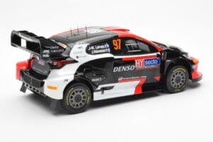 Toyota GR Yaris Rally1 #97 J-M. Latvala / J. Hanninen Rally Finland 2023 IXO 1:18 18RMC174B Metal — zdjęcie 2 z 6