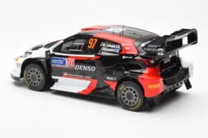 Toyota GR Yaris Rally1 #97 J-M. Latvala / J. Hanninen Rally Finland 2023 IXO 1:18 18RMC174B Metal — zdjęcie 5 z 6