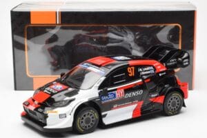 Toyota GR Yaris Rally1 #97 J-M. Latvala / J. Hanninen Rally Finland 2023 IXO 1:18 18RMC174B Metal — zdjęcie 6 z 6