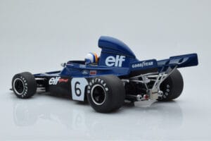 Tyrrell 006 Ford #6 F. Cevert Belgium GP 1973 MCG 1:18 MCG18601F Metal — zdjęcie 5 z 6