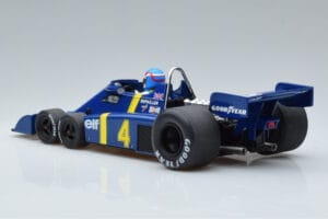 Tyrrell P34 Elf #4 P. Depailler Sweden GP 1976 MCG 1:18 MCG18615F Metal — zdjęcie 5 z 6