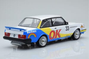 Volvo 240 Turbo Beckers #33 Andersson / Petersson / Linder ETCC Zolder 1985 IXO 1:18 18RMC105B Metal — zdjęcie 2 z 6