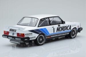 Volvo 240 Turbo Nordica #1 J. Cecotto / A. Olafsson ETCC Brno 1986 IXO 1:18 18RMC087 Metal — zdjęcie 2 z 6