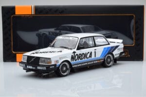 Volvo 240 Turbo Nordica #1 J. Cecotto / A. Olafsson ETCC Brno 1986 IXO 1:18 18RMC087 Metal — zdjęcie 6 z 6