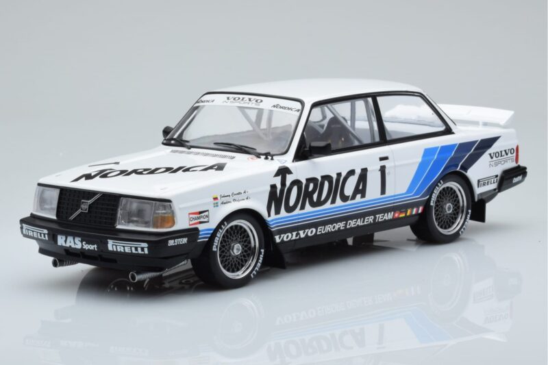 Volvo 240 Turbo Nordica #1 J. Cecotto / A. Olafsson ETCC Brno 1986 IXO 1:18 18RMC087 Metal