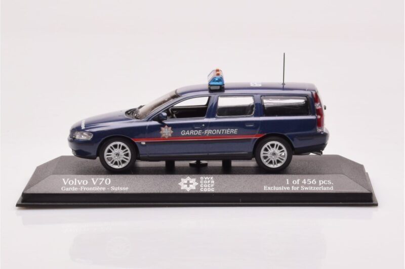 Volvo V70 Garde Frontiere Suisse Minichamps 1:43 430171899 Metal