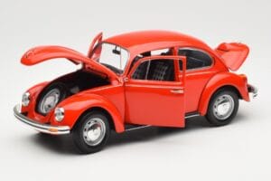 Volkswagen Beetle 1200 Czerwony Minichamps 1:18 150057100 Metal — zdjęcie 2 z 8