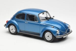 Volkswagen Beetle 1303 City Niebieski Norev 1:18 188525 Metal — zdjęcie 4 z 6