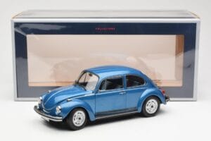 Volkswagen Beetle 1303 City Niebieski Norev 1:18 188525 Metal — zdjęcie 6 z 6