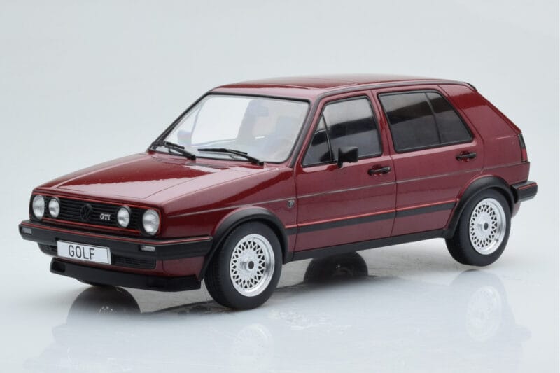 Volkswagen Golf GTI Mk2 Czerwony MCG 1:18 MCG18391 Metal