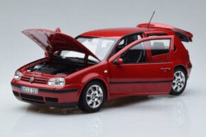 Volkswagen Golf Mk4 Czerwony Norev 1:18 188573 Metal — zdjęcie 2 z 7