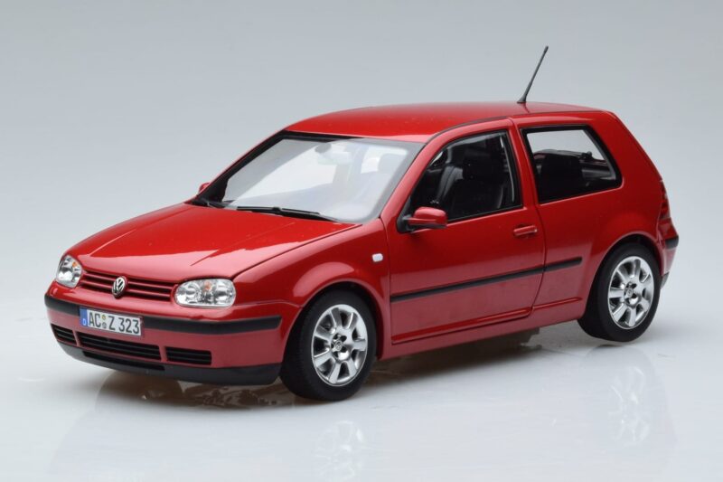 Volkswagen Golf Mk4 Czerwony Norev 1:18 188573 Metal