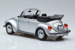 Volkswagen Beetle 1303 Kabriolet Srebrny Norev 1:18 188530 Metal — zdjęcie 5 z 6