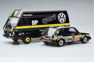 Volkswagen LT35 + Golf 1 GTI Group 2 Black Otto 1:18 OT353 Żywica — zdjęcie 2 z 6
