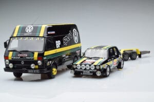 Volkswagen LT35 + Golf 1 GTI Group 2 Black Otto 1:18 OT353 Żywica — zdjęcie 3 z 6