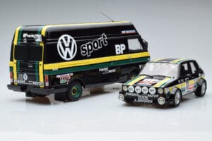 Volkswagen LT35 + Golf 1 GTI Group 2 Black Otto 1:18 OT353 Żywica — zdjęcie 4 z 6