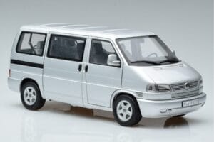 Volkswagen T4b Transporter Caravelle Minibus Schuco 1:18 450041500 Metal — zdjęcie 6 z 8
