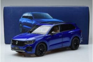 Volkswagen Touareg CR Niebieski FAW 1:18 LTC761021BLU Metal — zdjęcie 7 z 7