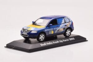 Volkswagen Touareg 7L Shell Helix Fresh Up Force Minichamps 1:43 VOLKSWAGEN-264066 Metal — zdjęcie 2 z 4