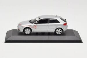 Audi A3 8P Srebrny Prototyp Minichamps 1:43 5010503013 Metal