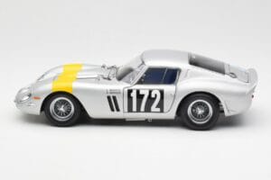 Ferrari 250 GTO #172 Tour de France Automobile 1964 Kyosho 1:18 08434C Metal — zdjęcie 4 z 8