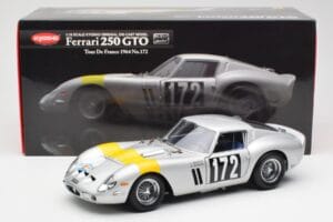Ferrari 250 GTO #172 Tour de France Automobile 1964 Kyosho 1:18 08434C Metal — zdjęcie 8 z 8