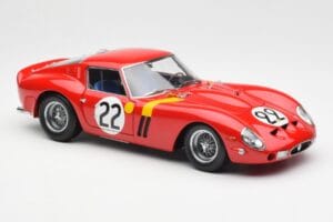 Ferrari 250 GTO #22 24 Hours of Le Mans 1962 Kyosho 1:18 08432B Metal — zdjęcie 6 z 8